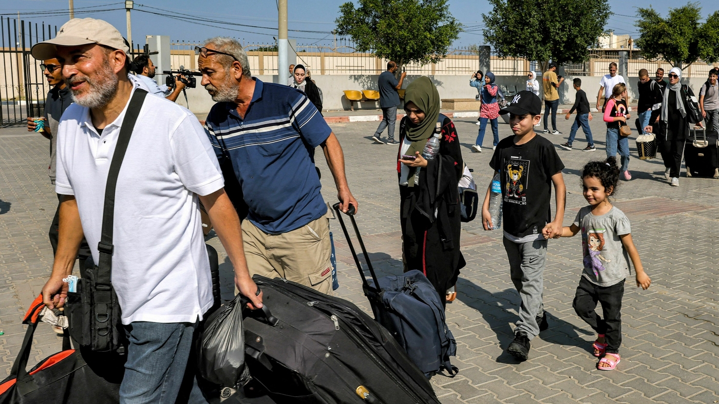 First evacuated from Gaza feel relief and gratitude