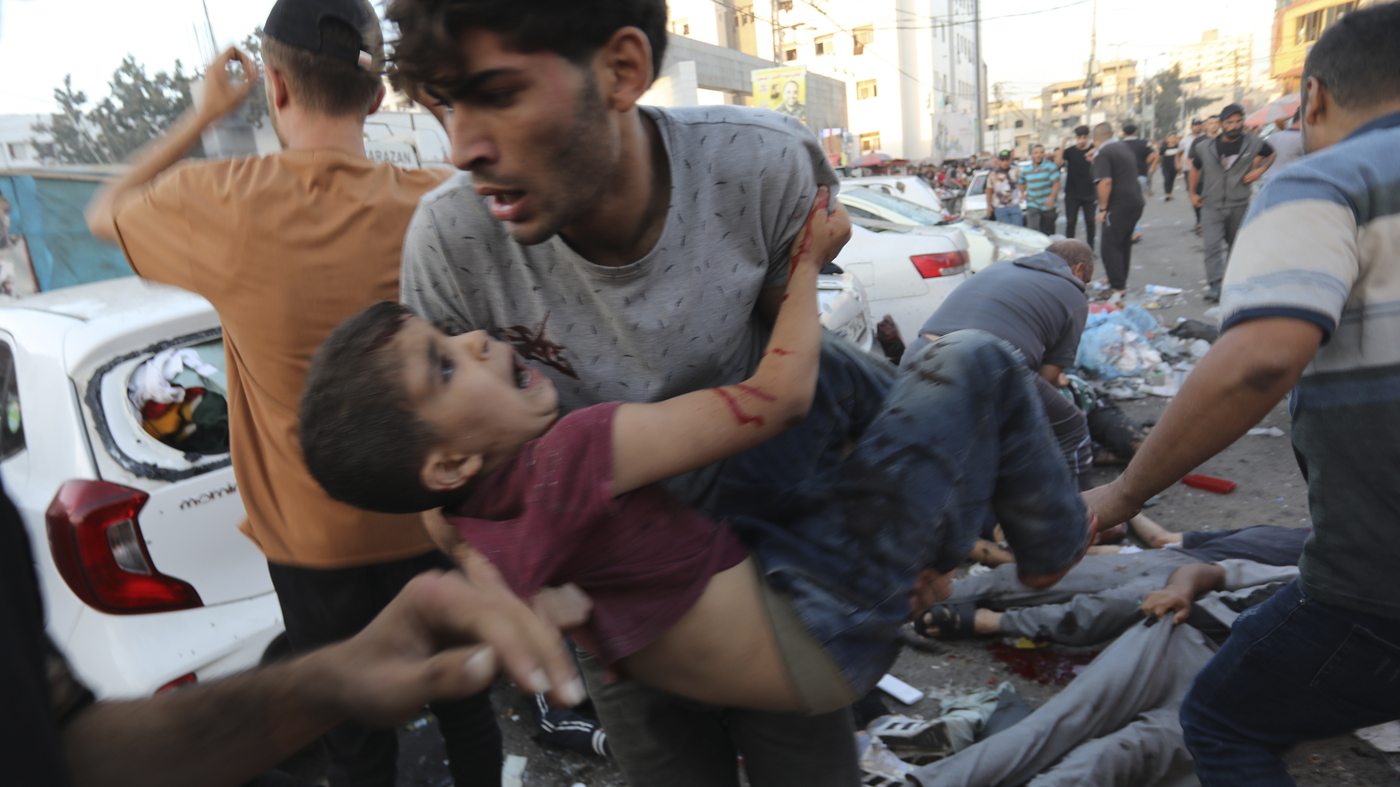 A third of Gaza City was damaged after a month of bombardments