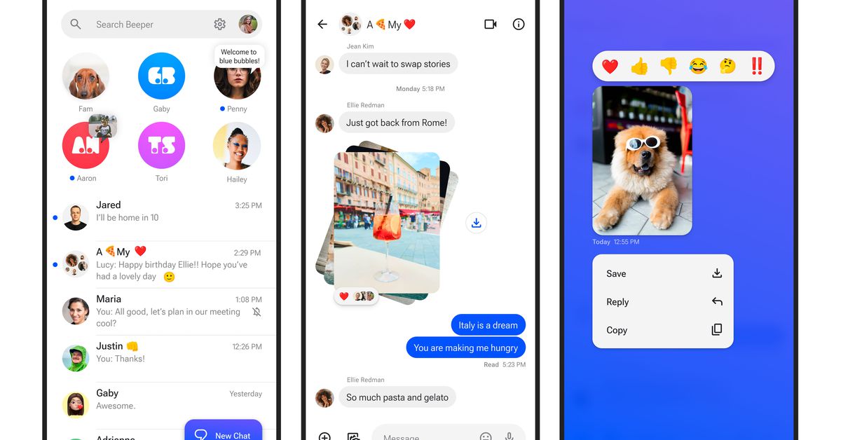Beeper is trying to keep the messaging app on the phone