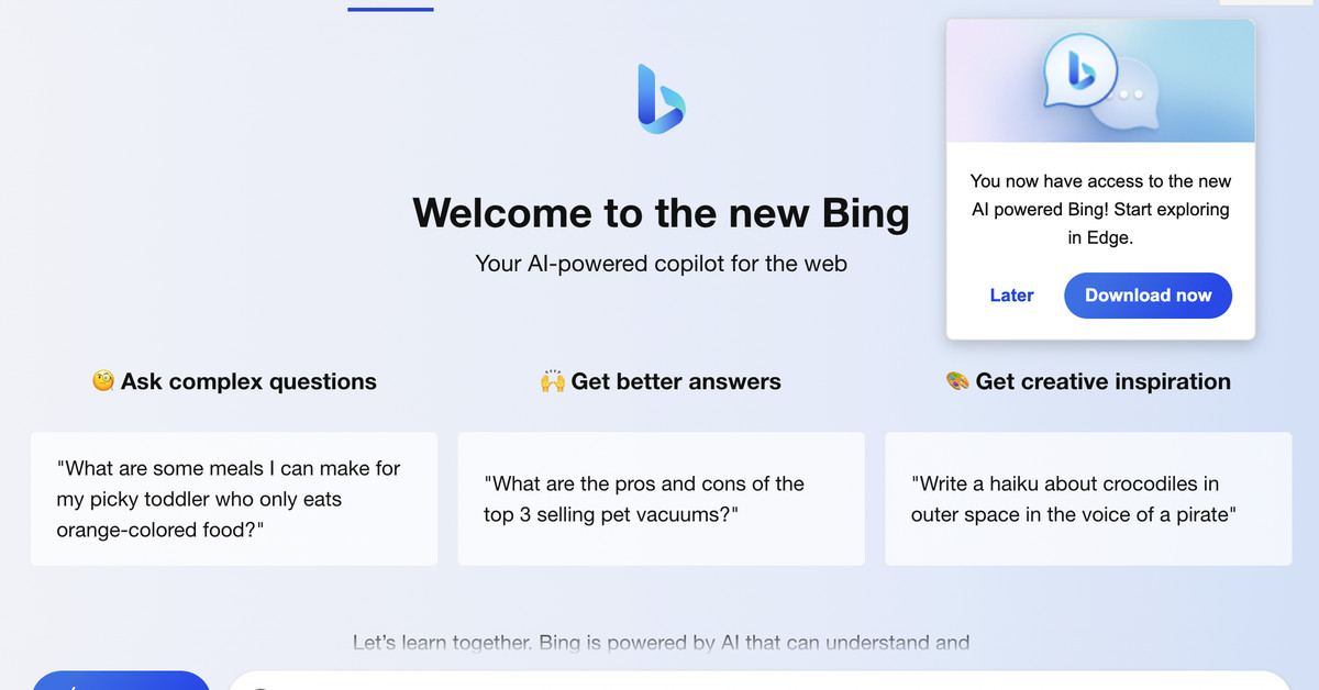 Microsoft has an chatbot to respond to election questions