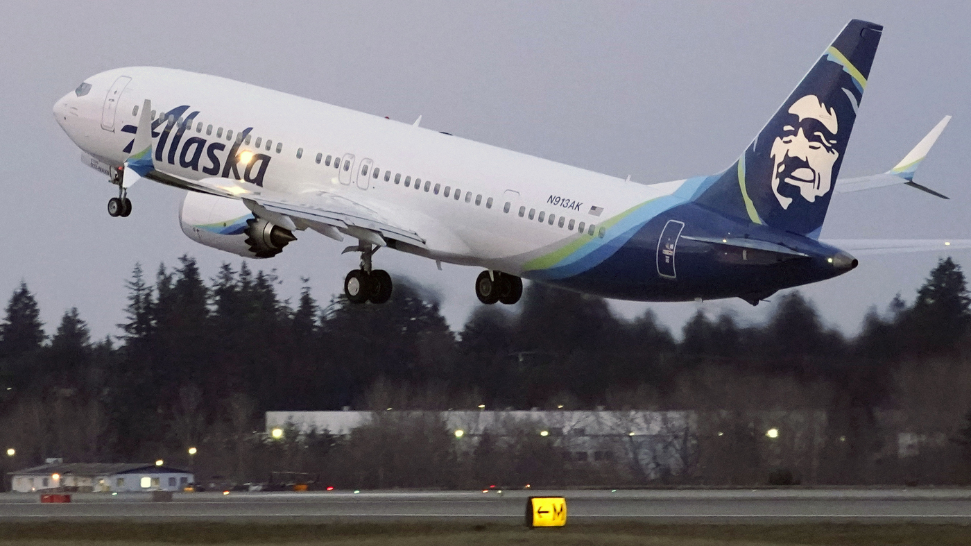 The Boeing planes were grounded because of a hole that blew in one of the flights