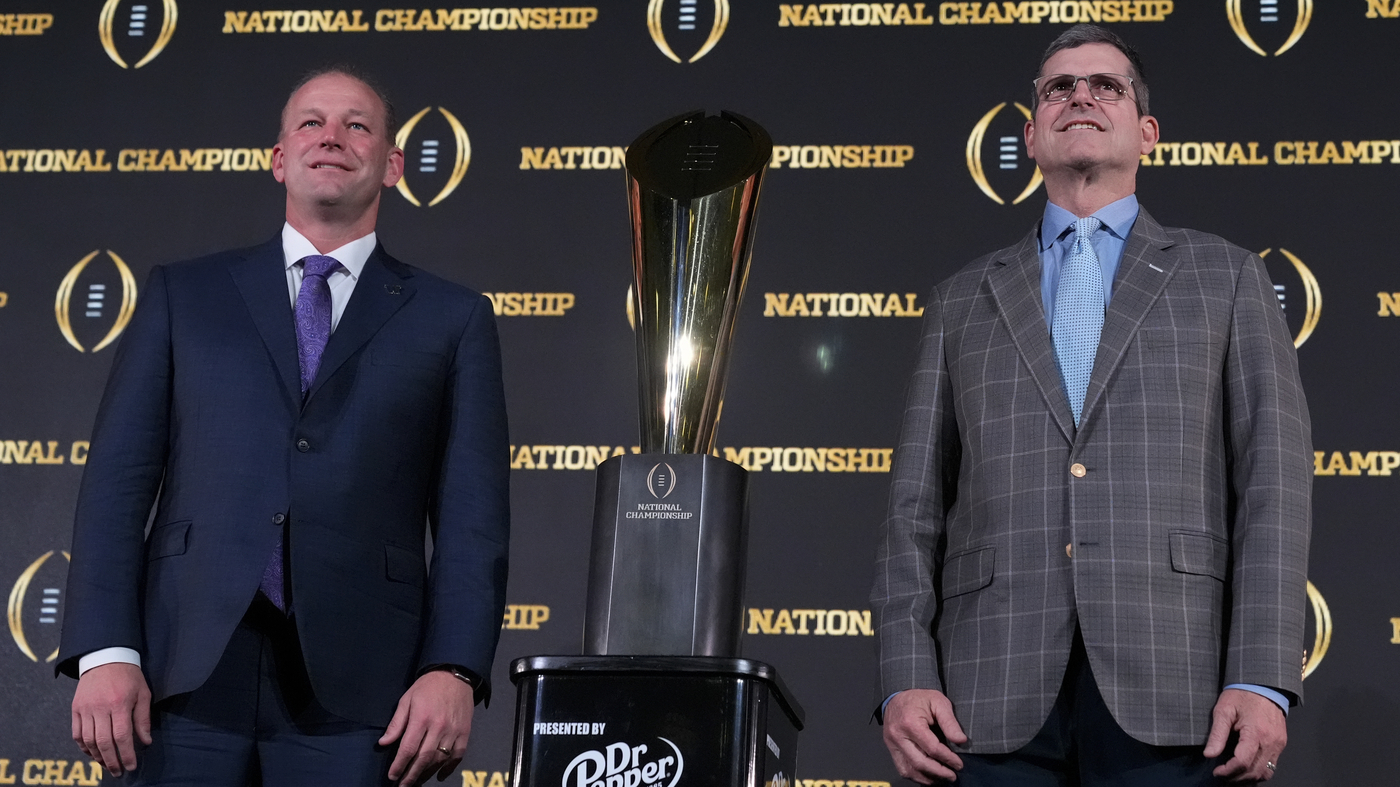 The NCAA football championship is in California