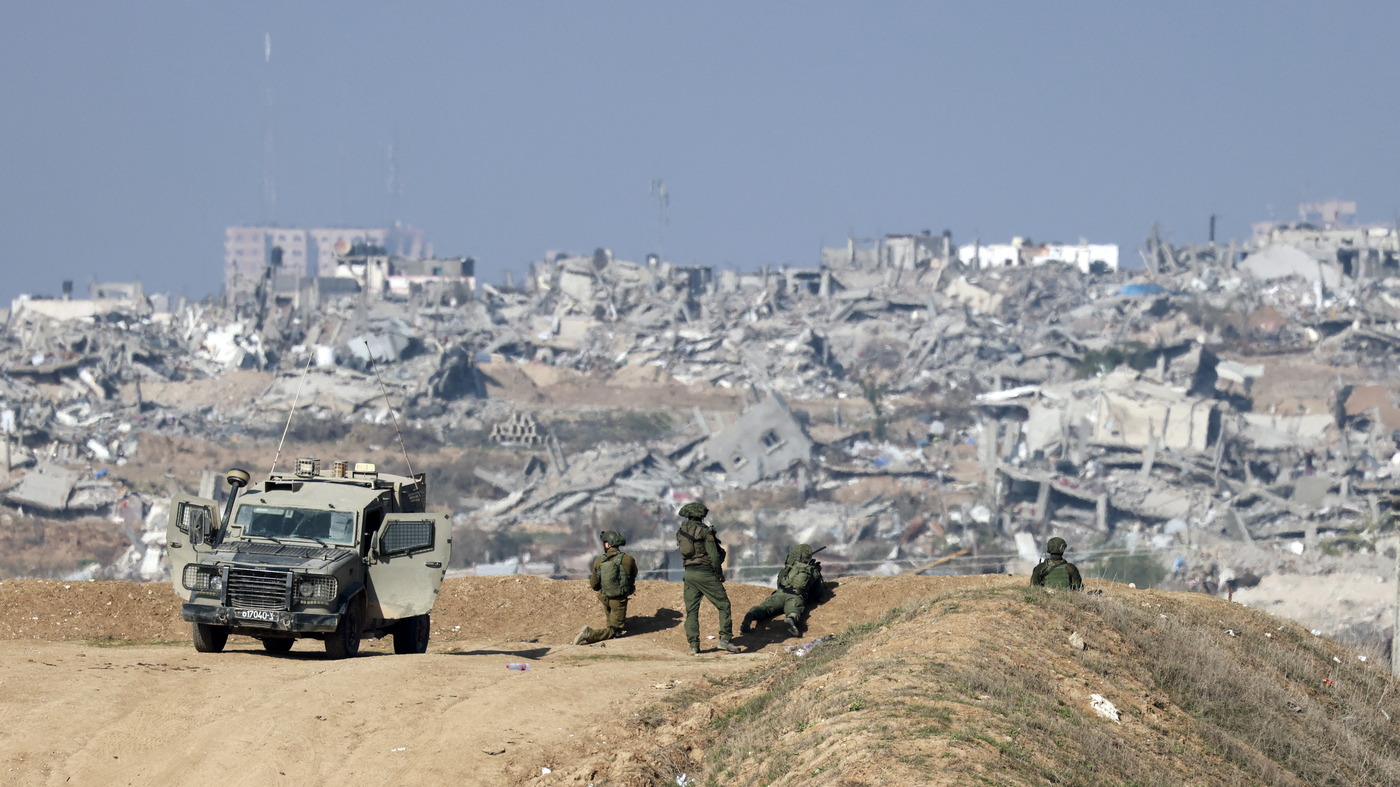 The city official says that Israeli troops have left some parts of Gaza City