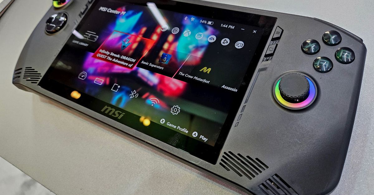 There is a Windows competitor to the Valve Steam Deck