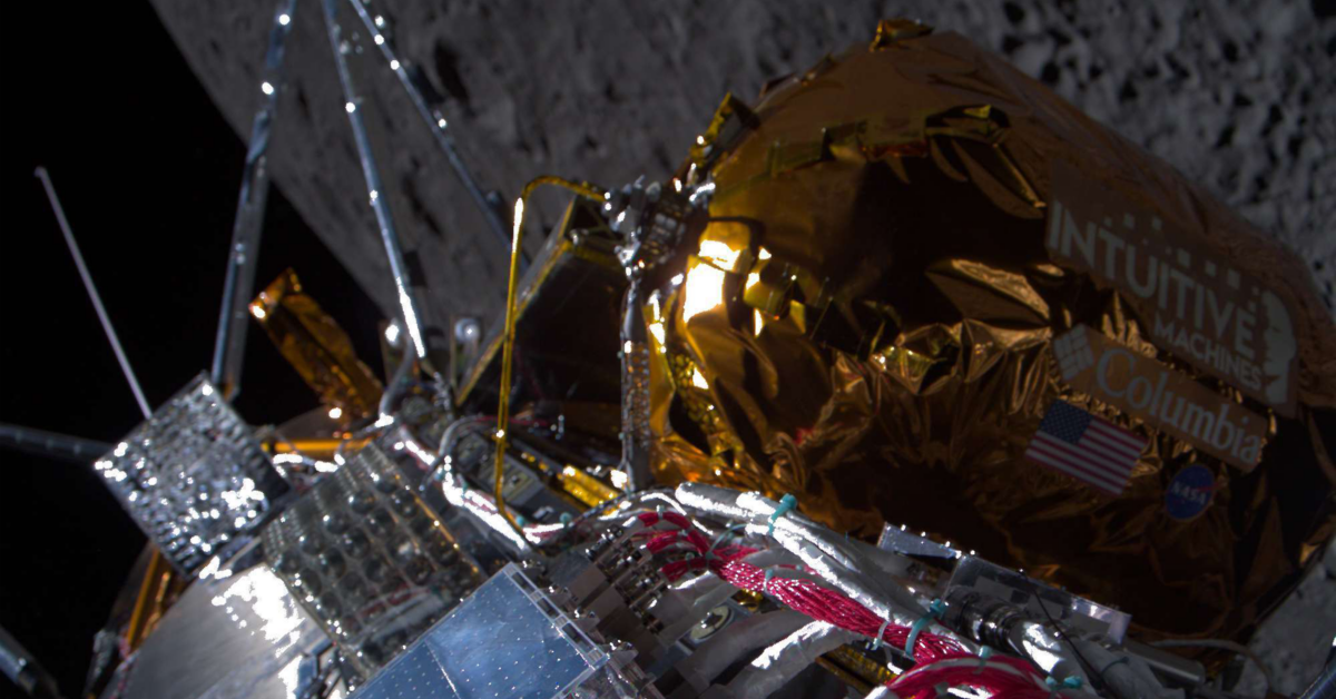 Since 1972, the US has had only one moon landing by Odysseus