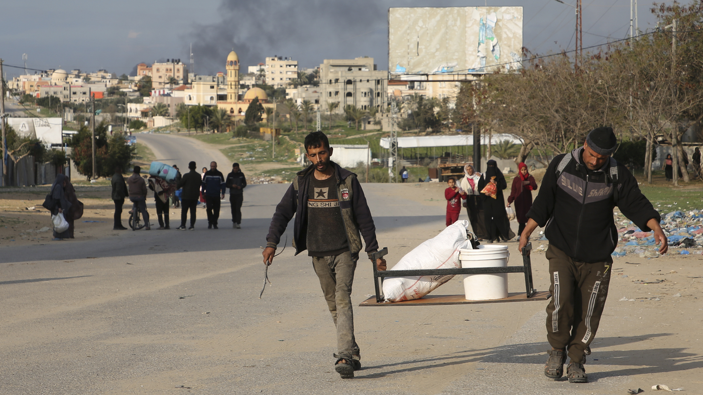 The hospital in southern Gaza has been the scene of a long standoff
