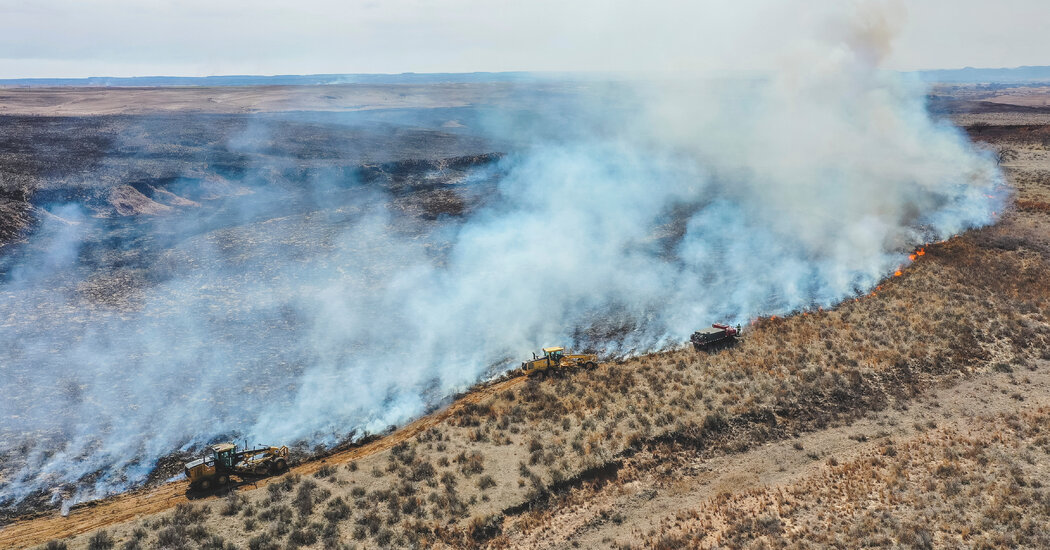There is an opinion on the fires sweeping across Texas