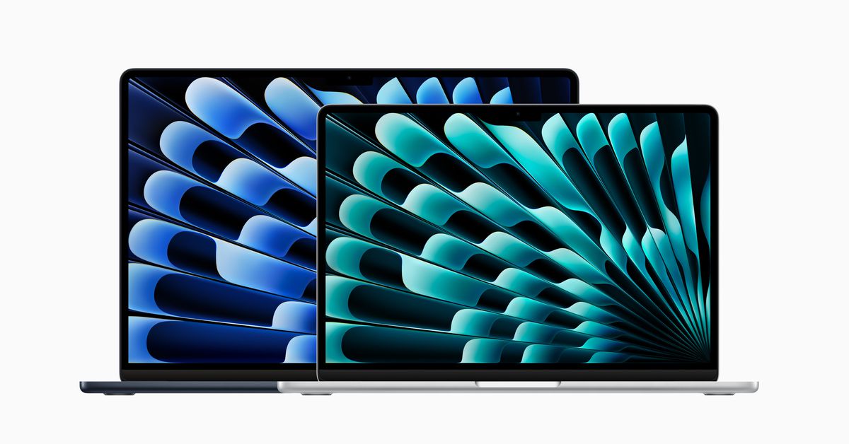 The M3 upgrade on the MacBook Air is new
