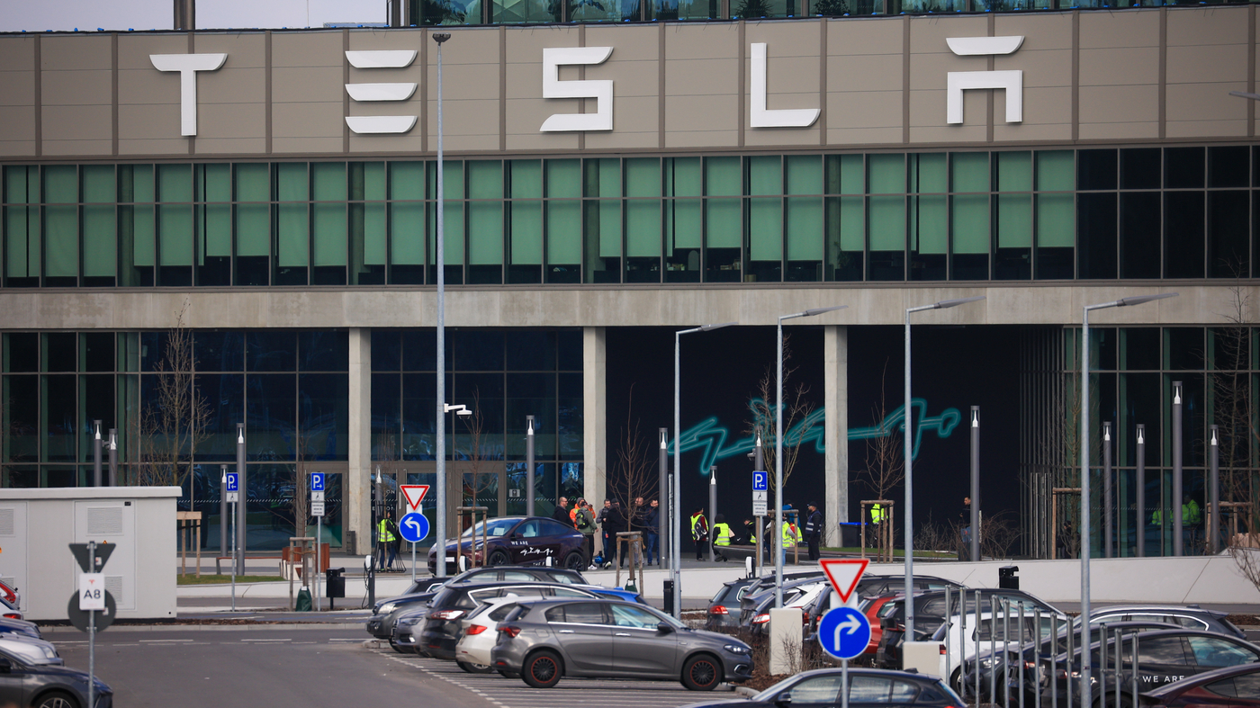 Musk blamed eco- terrorists for the Germany plant being evacuated