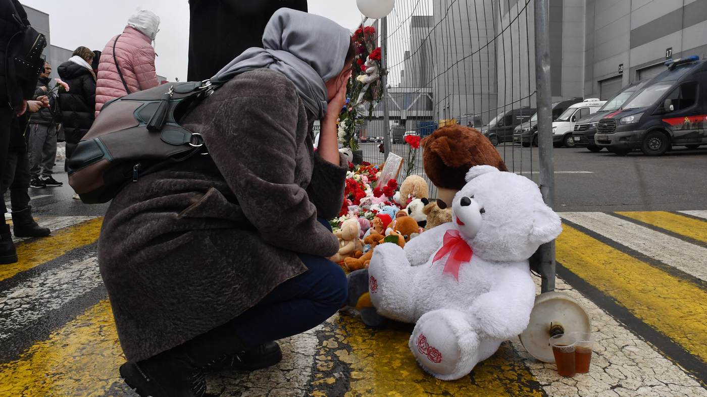 Russia marks a national day of mourning in remembrance of the concert hall attack