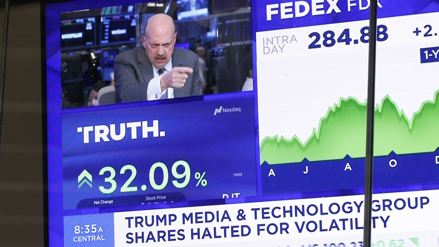 Trump’s social media company surge in trading debut is a boost to his wealth