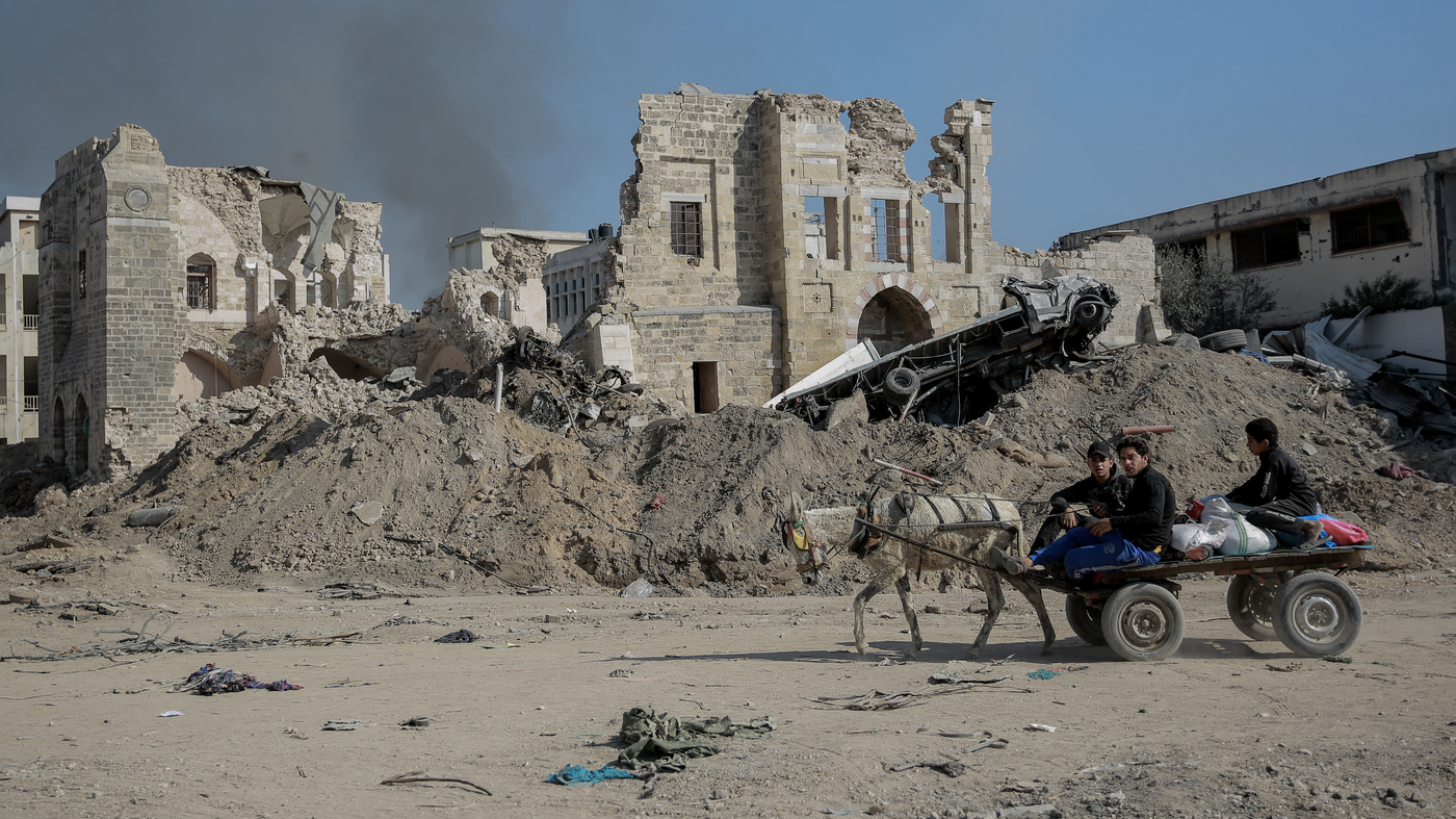 Six months into the war there are photos of Israel and Gaza