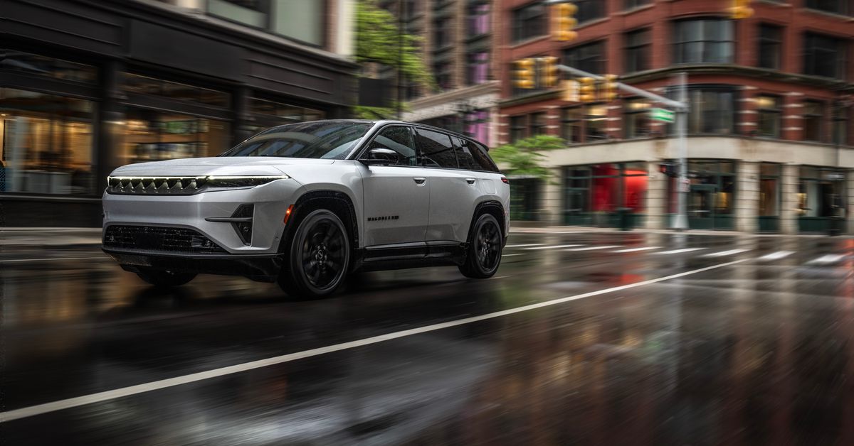 The Jeep Wagoneer S is the brand’s first full EV for the US