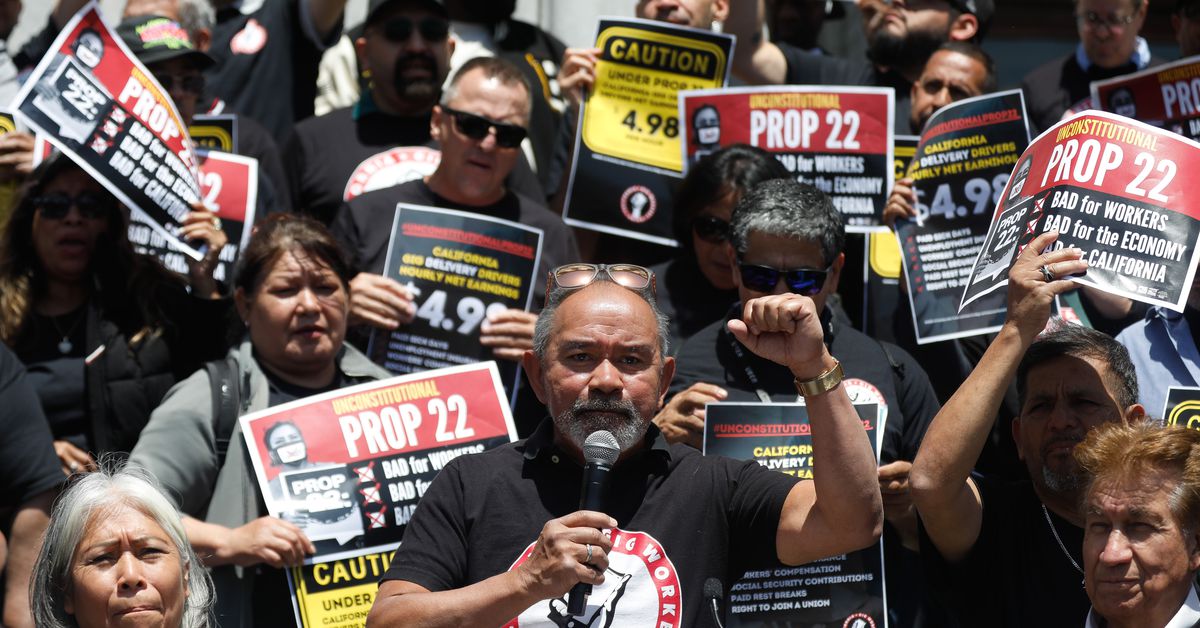 The gig workers were victorious in the Prop 22 battle