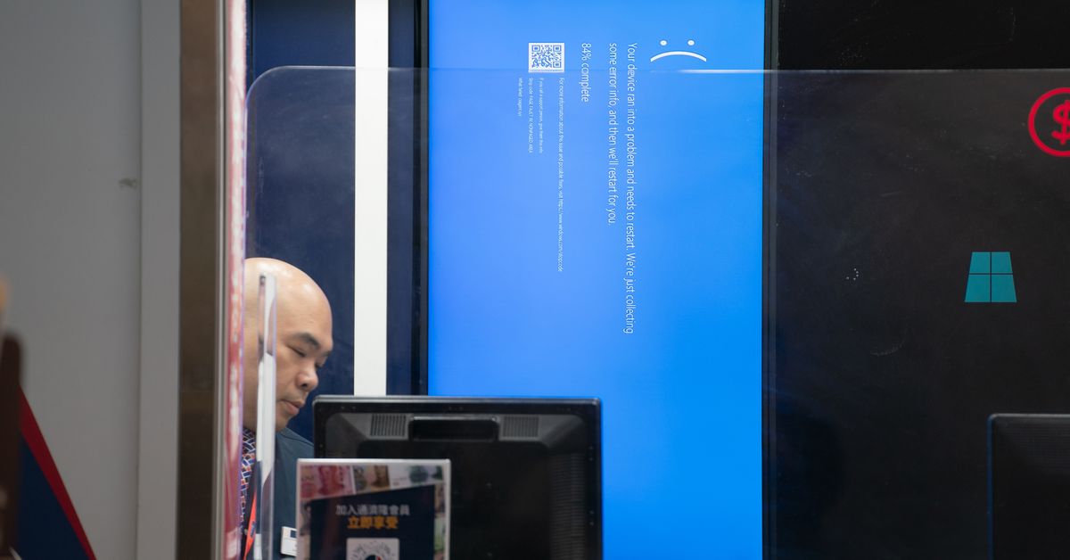 It took down computers around the world with the help of Microsoft