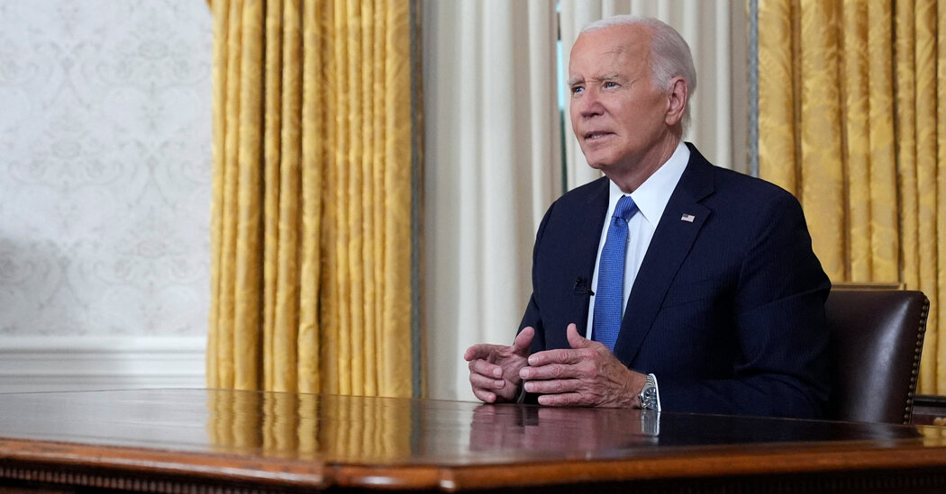 The beginning of Biden’s long goodbye