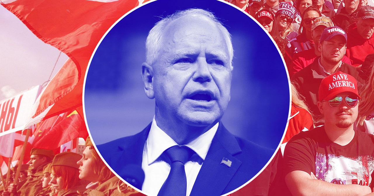 Russia is involved in trying to malign Tim Walz, according to intel officials