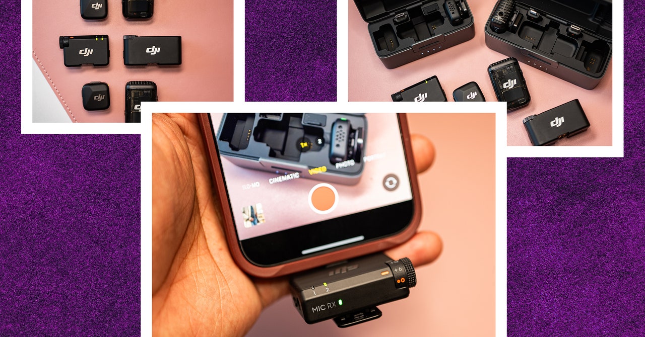 A few features are not included in the new mics from DJI