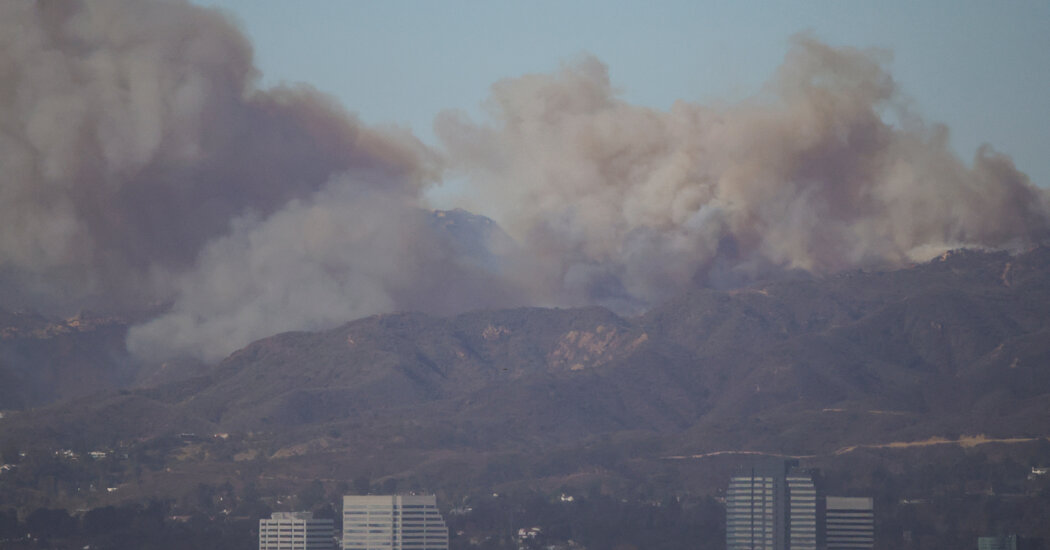 The Los Angeles fires were driven by fierce winds