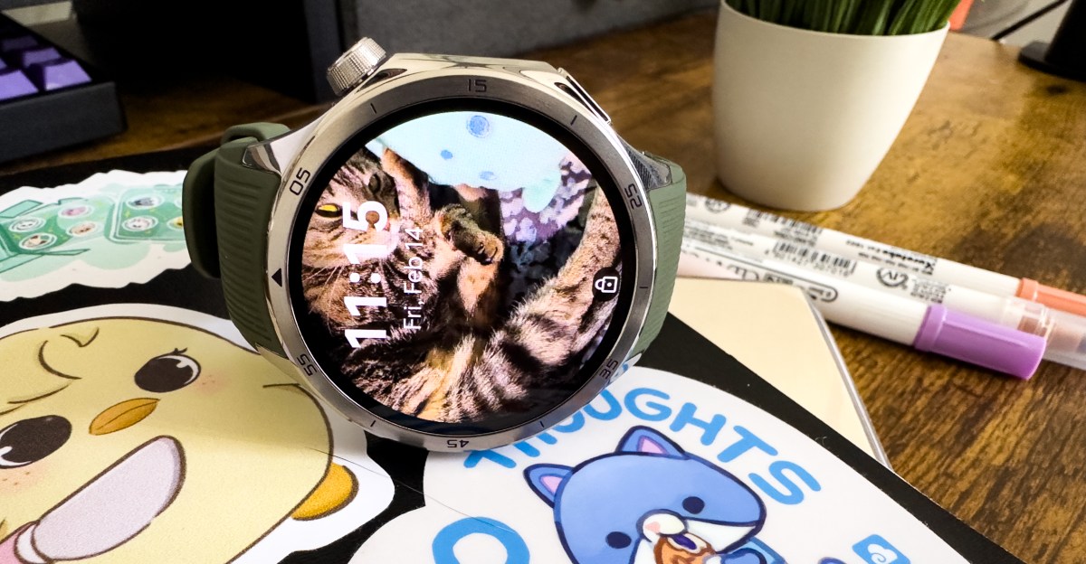 The rotating crown is new to the watch