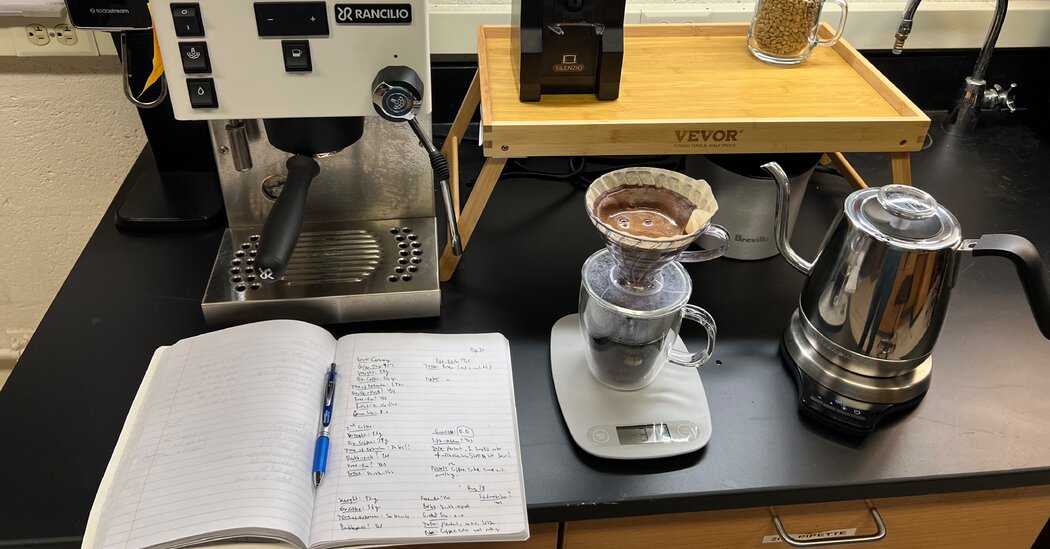 Perfect Pour-Over Coffee has a science to it