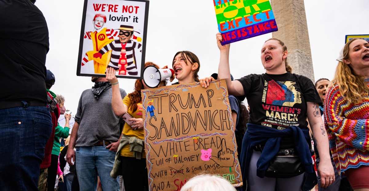More than 1,200 rallies protested Trump and Musk around the world